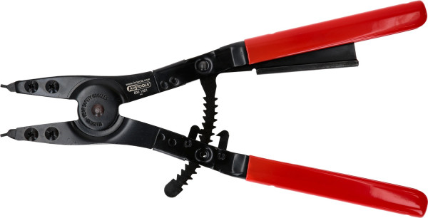 KS Tools Aussen-Sicherungszange mit auswechselbaren Spitzen, 500.1301