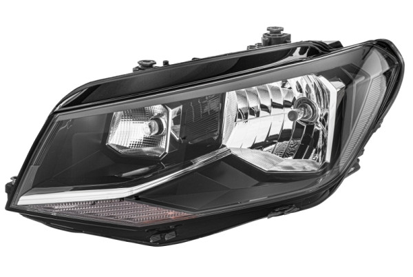 HELLA Halogen/FF-Hauptscheinwerfer - für u.a. VW Caddy IV Box (SAA, SAH) - ECE - für Rechtsverkehr - links, 1ED 012 286-011