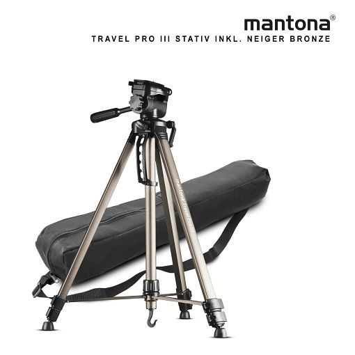 Mantona Basic Travel Pro III bronze, 1020082