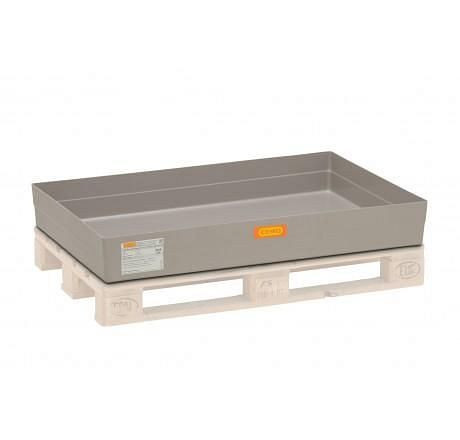 Cemo GFK-Paletten-Auffangwanne für Euro-Paletten 150-RC, mit Arretierungsnocken, 10383