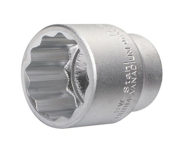 SW-Stahl Steckschlüsseleinsatz, 3/4", Zwölfkant, 41 mm, 07663L-41