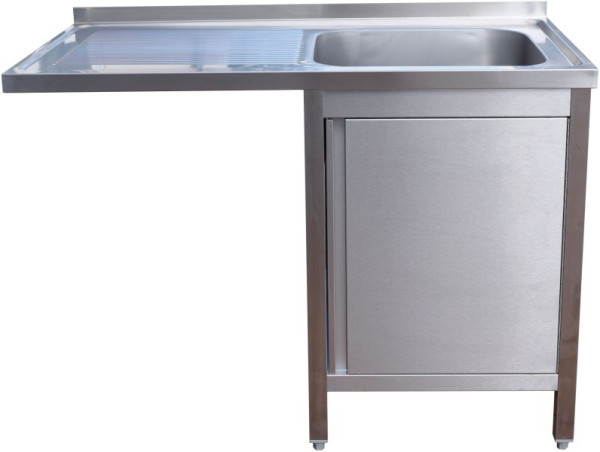 A&S Polarny Spülzentrum 1200 x 700 x 850 mm 1 Becken rechts, 700 mm Tiefe, SPSCHZ1271BR