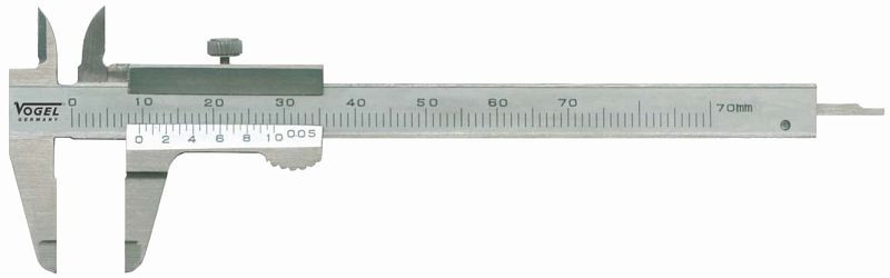 Vogel Germany Klein-Messschieber DIN 862, 70 mm, 201009