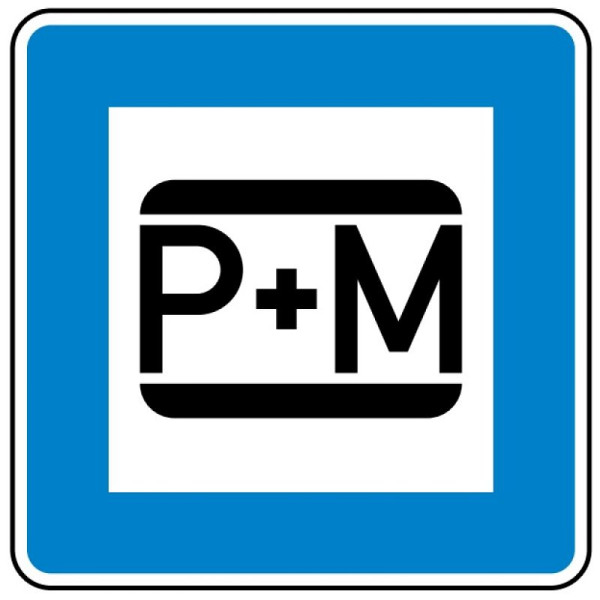 Stein HGS Parken und Mitfahren Nr. 316-50, 420 x 420 mm, RA1, Flachform 2 mm, 316-50-111