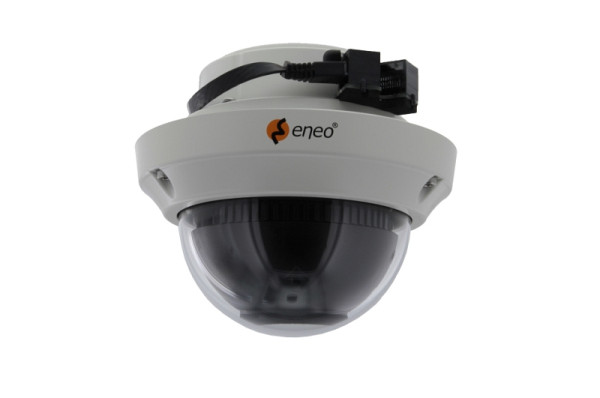 eneo IPD-78M3611M5A 1/2,5" Netzwerk Dome, Fix, 3840x2160, Tag/Nacht, DOL-WDR, 3,6-11mm, Infrarot, IP67, 220930