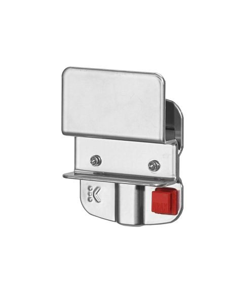 Kappes RasterPlan/ABAX Lagersichtkastenhalter 1-fach, für Kastengröße 7 und 8 alufarben, 3342.00.5401