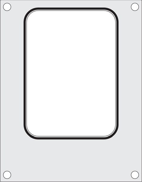 Hendi Matrize für Versiegelungsmaschine 976722, ein Behälter 187 x 137 mm, 805664