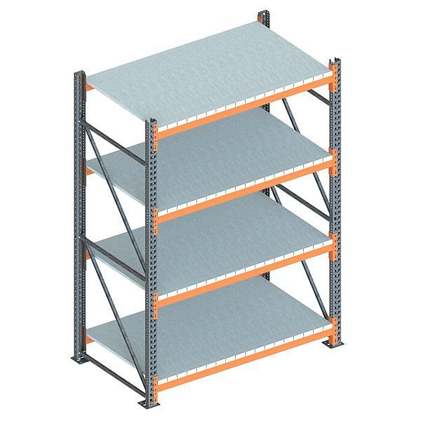Meta Großfachregal GR 2700x1825x1100 mm, verzinkt/RAL 2001, 200188553