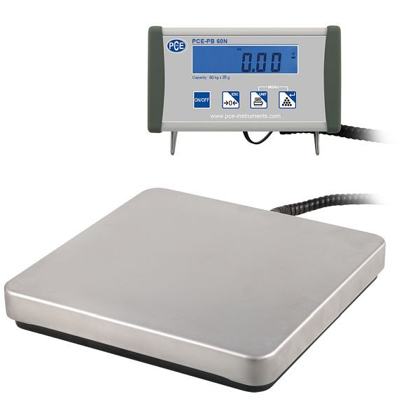 PCE Instruments Digitalwaage, bis 60 kg, USB, PCE-PB 60N