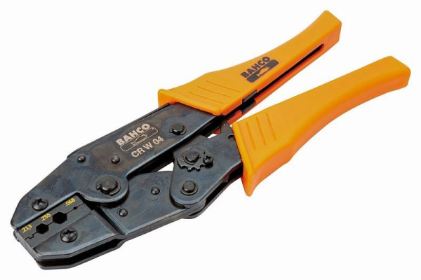 Bahco Ratschen-Crimpzange für hochwertige Crimpverbindungen, CR W 04