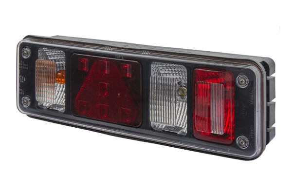 HELLA Heckleuchte, Hybrid, 24V, rechteckig, Anbau, links, 2VP 340 965-011