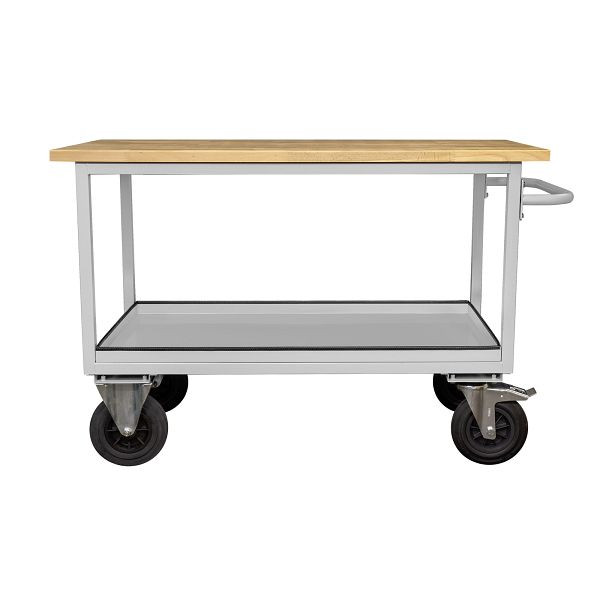 ADB Tischwagen, RAL7035, Ablageboden durchgehend, 42747