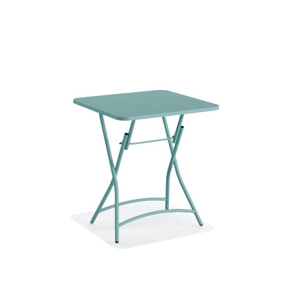 Feros Breeze Bistro Klapptisch Metall, Blau, 20824