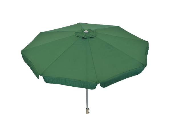 Merxx Marktschirm mit Kurbel, Ø 300 cm, grün, 29000-314
