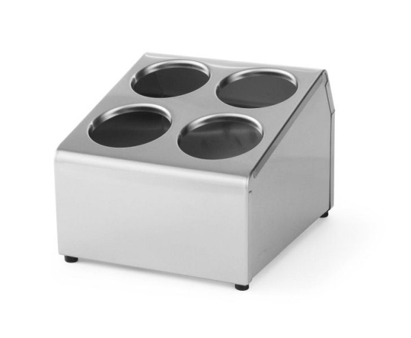 Hendi Halter für 4 Besteckköcher, Lieferung ohne Köcher, 552407