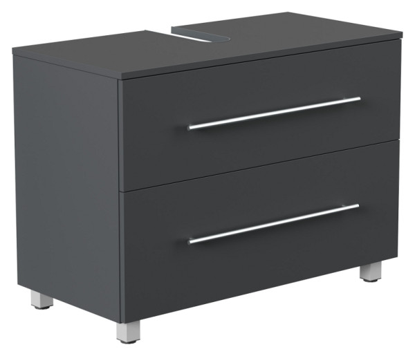 Posseik Mondial Universal Unterbau auf Standfüßen 85 cm SoftClose grafit, UNTUNI85CM000003DE