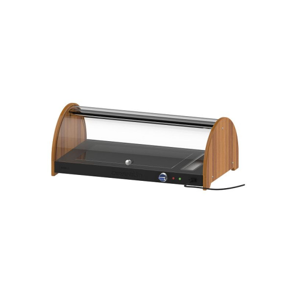 Casselin Beheiztes Glockenbuffet, Schwarzer, epoxidbeschichteter Stahl, CPBCC