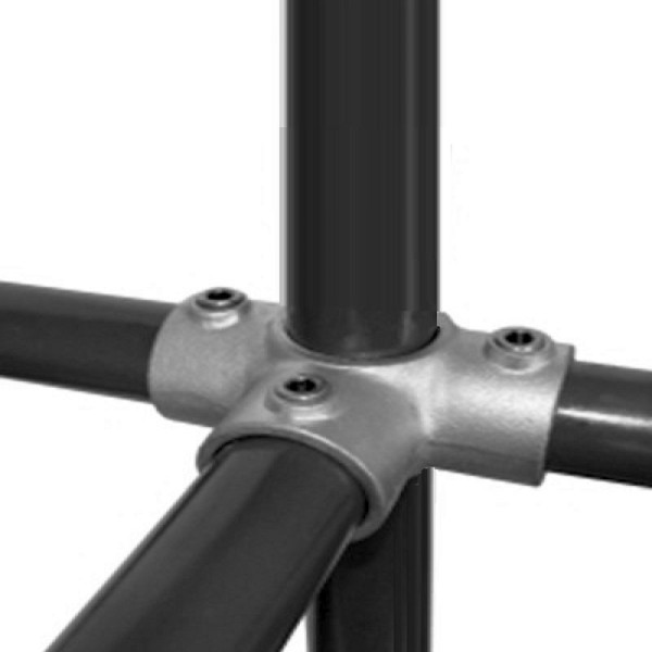 Stein HGS T - Stück durchgehend, aus Temperguss, Rohr Ø 60 mm, VE: 5 Stück, 62548.0006