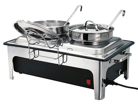 Bartscher Suppenstation, 2x4 l, Anzahl Einsatztöpfe: 2, 500840, 4015613370040