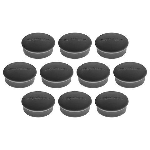 Magnetoplan Magnet Discofix Mini, Farbe: schwarz, VE: 10 Stück, 1664612