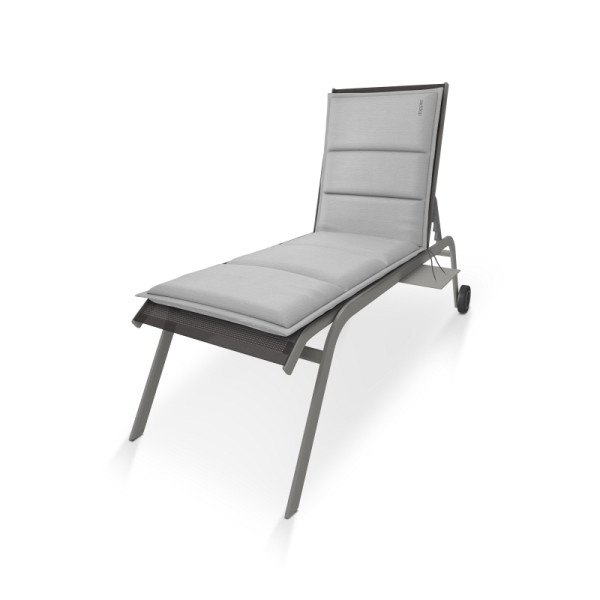doppler Rollliege CITY ca. 195x60x6 cm, hellgrau, uni, 5142184418