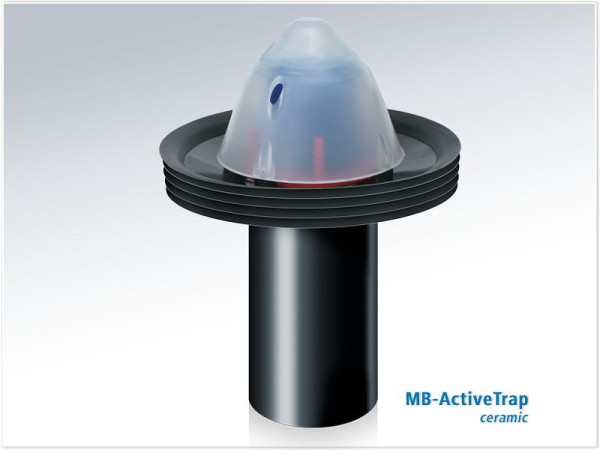 URIMAT MB-ActiveTrap - Keramik/Edelstahl (Geruchsverschluss), VE: 2 Stück, 52.202
