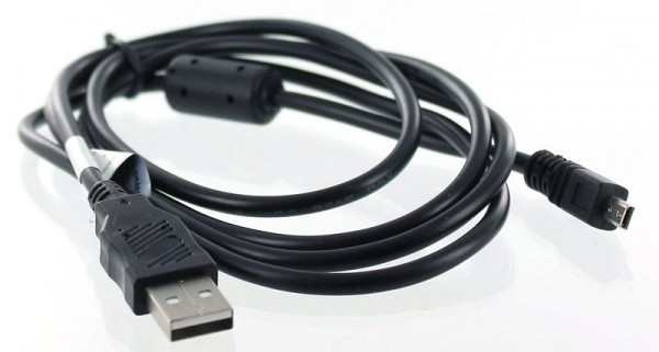 AGI USB-Datenkabel kompatibel mit PANASONIC LUMIX DMC-SZ5, 26525