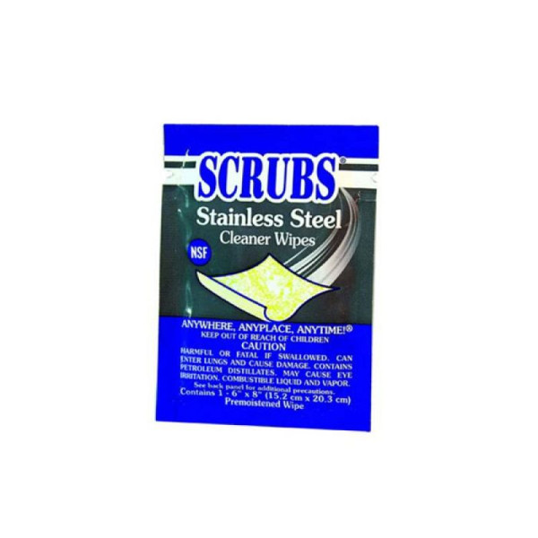Stein HGS SCRUBS Edelstahl-Reinigungstücher 'Single Pack', VE: 100 Stück, 15850