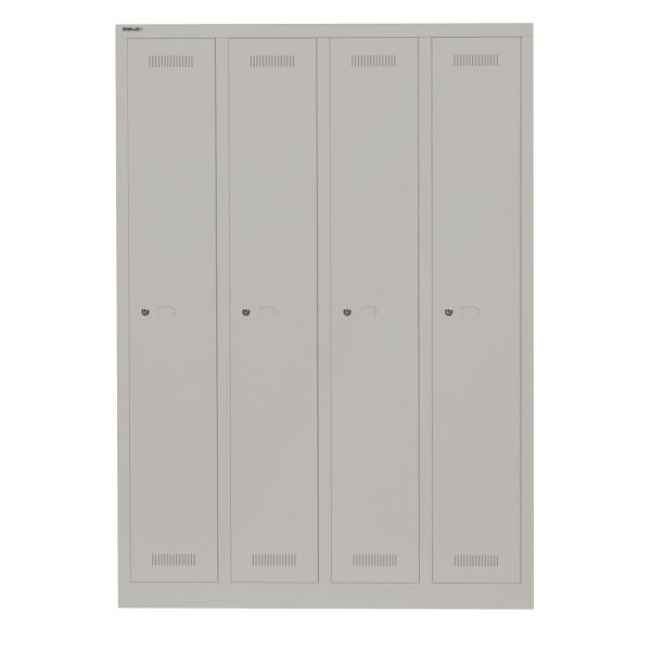 Bisley Garderobenschrank Monobloc™, 4 Abteile je 1 Fach, 667 york, ML11Q1667