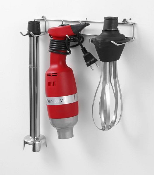 Hendi Wandhalterung - 365x130x70 mm, Stahl, für Stabmixer, 934029