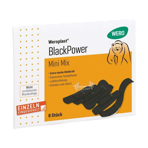 WERO Weroplast BlackPower Mini Mix, VE: 8 Stück, 160705