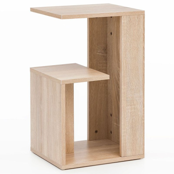 Wohnling Beistelltisch 35 x 29,5 x 60 cm Holz Sonoma Design, WL5.697