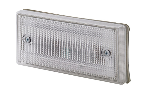 HELLA Halogen-Rückfahrscheinwerfer, 12/24V, Einbau, 2-Punkt Befestigung, Stecker: Flachstecker, 2ZR 003 734-041