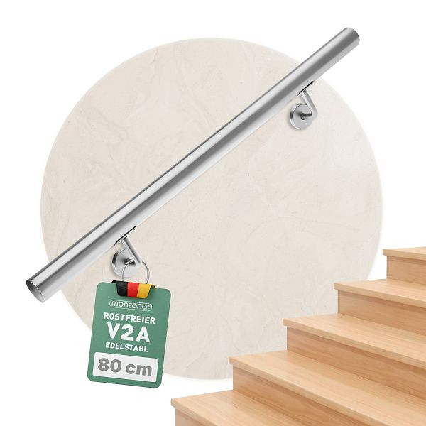 monzana Handlauf Edelstahl 4,2x80cm, 103251, 4250525327526