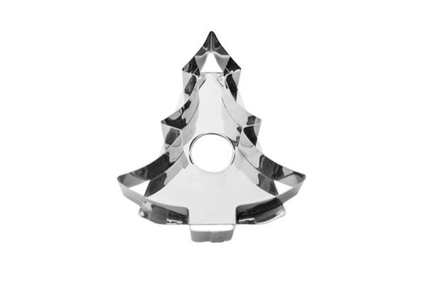 Schneider Ausstecher Tannenbaum Edelstahl, 150 x 125 x 30 mm, 199171