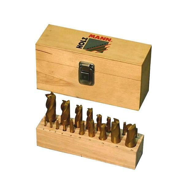 Holzmann Fingerfräsersatz 20-teilig, FFS20, 9120039906904