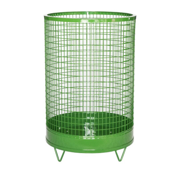 Stein HGS Abfallbehälter -Nr. 6-, verzinkt und grasgrün beschichtet, (RAL 6010), 19330