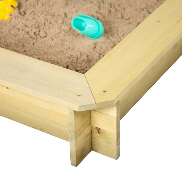 TP Toys Holz Sandkasten mit Sonnendach, TP275