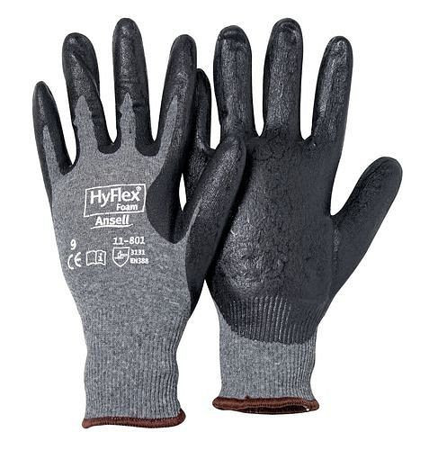 Ansell Mechanikhandschuh Hyflex Foam, Kat II, Gr. 9, VE: 12 Paar, 180537