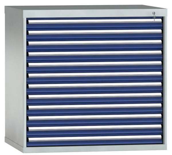 KLW Schubladenschrank 1000 x 1031 x 750 mm H x B x T, Einbaumaß: 900 mm, Einteilung: 54x36 Einheiten, VN / 75 kg, SJB1000-12NP-001