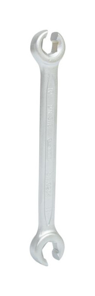 KS Tools Offener Doppel-Ringschlüssel, abgewinkelt, 10x11mm, 517.0254