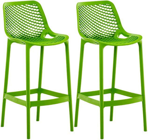 CLP Barhocker Air, grün, VE: 2 Stück, 319580, 4251756466954