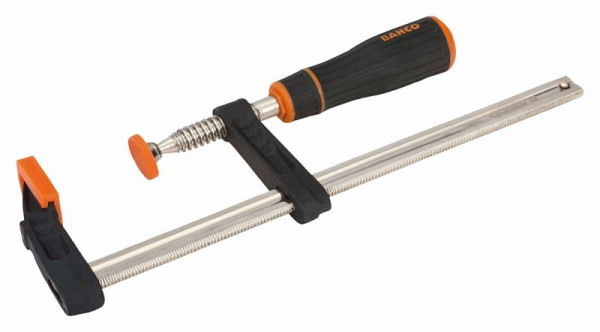 Bahco Schraubzwinge, Spannweite 200 mm, 420SH-100-200, 7314150359691