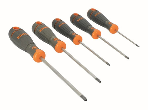 Bahco Schraubendreher-Satz, BahcoFit, 5-teilig, Torx mit Sicherungsstift, B219.035
