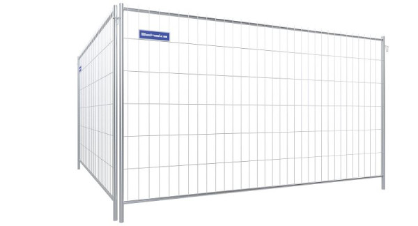 Schake Mobilzaun „Cloud”, Breite: 3,50 m, Höhe: 2 m, 3B2035C, 4250384742393