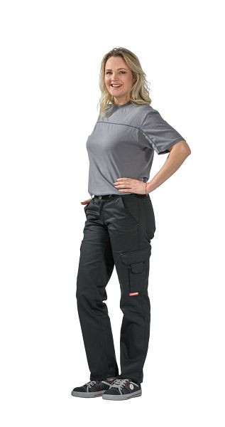 Planam Outdoor Easy Damen Bundhose, schwarz, Größe 36, 3005036