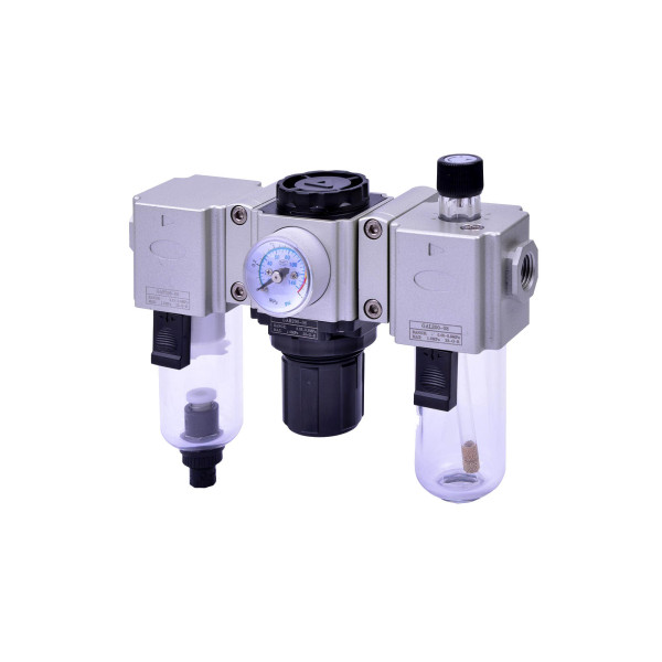 Riegler Wartungseinheit 3-teilig »GA-mini«, PC, BG 200, G1/8, 1,5-9 bar, HA, 178363