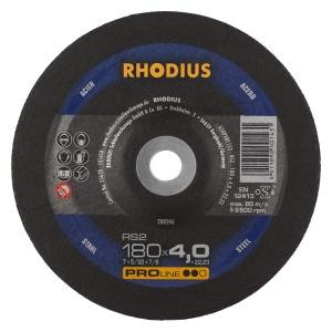 Rhodius PROline RS2 Schruppscheibe, Durchmesser [mm]: 180, Stärke [mm]: 4, Bohrung [mm]: 22.23, VE: 10 Stück, 200246