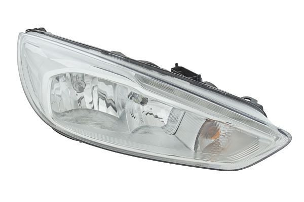 HELLA Glühlampe-Hauptscheinwerfer, für u.a. Ford Focus III, chrom, ECE/CCC, für Rechtsverkehr, rechts, 1EE 354 827-081
