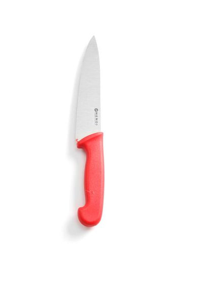Hendi Kochmesser, LxBxH: 320x25x40 mm, Rot, Edelstahl, 842621